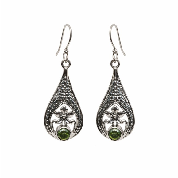 Peridot Handmade S925 Earrings